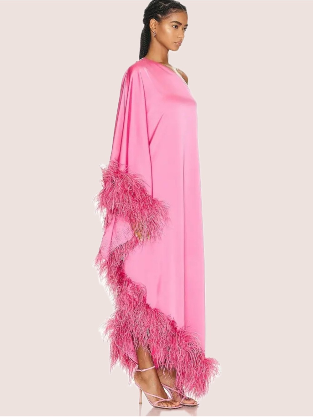CULT GAIA Nadira Feather Gown